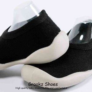 Baby Sock Shoes - Black