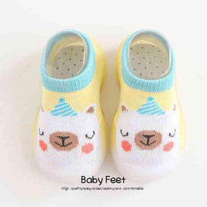 Open image in slideshow, Animal Sock Shoes - White Sheep
