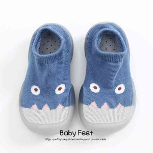 Open image in slideshow, Monster Baby Sock Shoes - Ocean Blue
