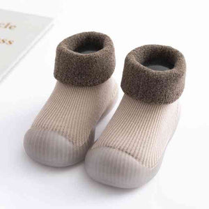 Open image in slideshow, Winter Sock Shoes - Light Brown
