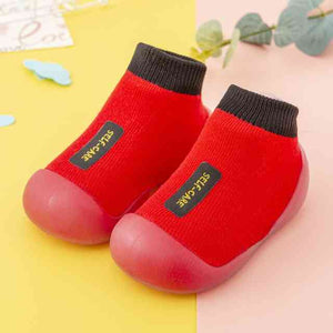 Open image in slideshow, Premium Baby Sock Shoes - Red
