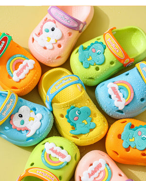 Baby Grookz Shoes - Baby Blue Dinosaur