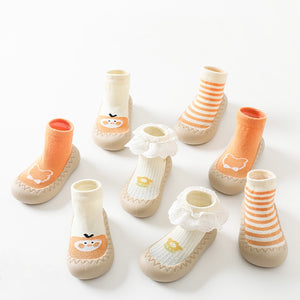 Happy Baby Shoe Socks - Orange