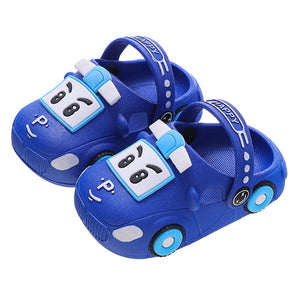 Open image in slideshow, Baby Grookz Shoes - Blue Car

