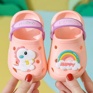 Open image in slideshow, Baby Grookz Shoes - Pink Dinosaur
