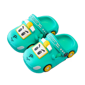 Open image in slideshow, Baby Grookz Shoes - Green Car
