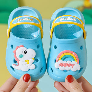 Open image in slideshow, Baby Grookz Shoes - Baby Blue Dinosaur
