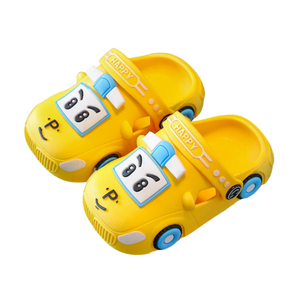 Open image in slideshow, Baby Grookz Shoes - Yellow Car
