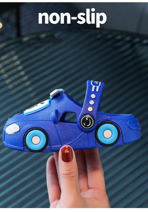 Baby Grookz Shoes - Blue Car