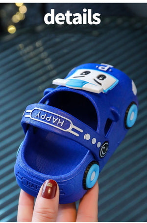 Baby Grookz Shoes - Blue Car