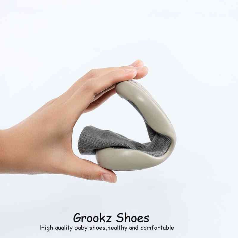 Premium Baby Sock Shoes - Gray