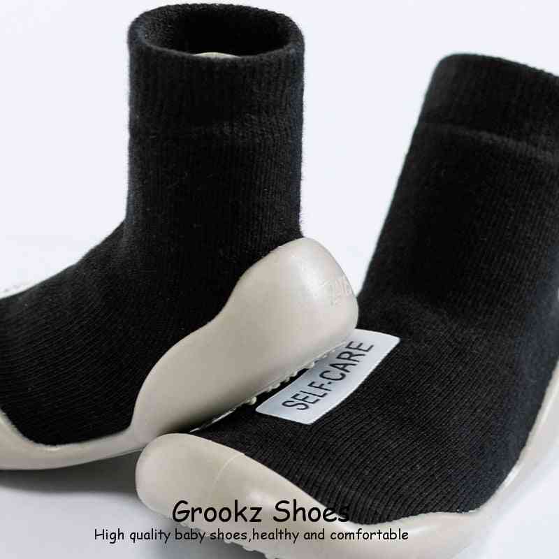 Premium Baby Sock Shoes - Black