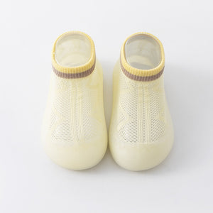 Summer Mesh - Baby Shoes: Yellow