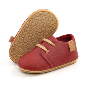 Open image in slideshow, Slip-On Moccasins - Red

