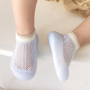 Summer Mesh - Baby Shoes: Blue
