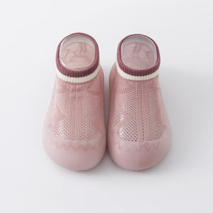 Open image in slideshow, Summer Mesh - Baby Shoes: Pink

