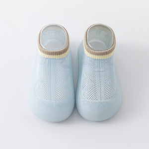 Open image in slideshow, Summer Mesh - Baby Shoes: Blue
