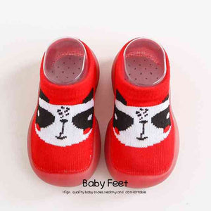 Open image in slideshow, Animal Sock Shoes - Red Panda
