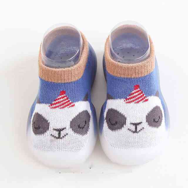 Animal Sock Shoes - Blue Panda