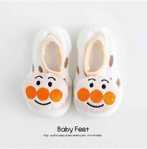Open image in slideshow, Baby Doll Sock Shoes - Funny Face

