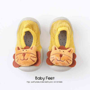 Open image in slideshow, Baby Doll Sock Shoes - Funny Lion
