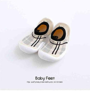 Open image in slideshow, Baby Sock Shoes - Modern White
