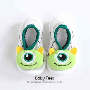 Open image in slideshow, Baby Doll Sock Shoes - Big Eye Alien
