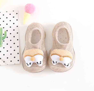 Open image in slideshow, Baby Doll Sock Shoes - Silly Cat

