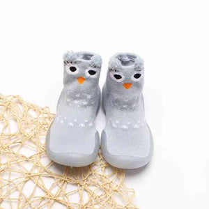 Open image in slideshow, Animal Long Shoe Socks - Owl
