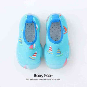 Open image in slideshow, Baby Water Shoes - Blue Sails
