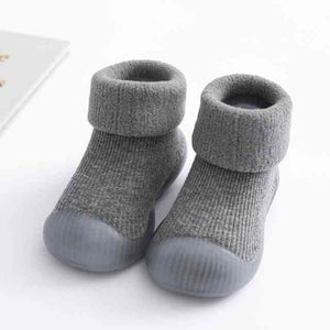 Open image in slideshow, Winter Sock Shoes - Gray
