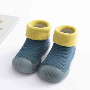 Open image in slideshow, Winter Sock Shoes - Light Blue
