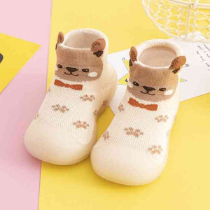 Open image in slideshow, Spring Baby Sock Shoes - Bear
