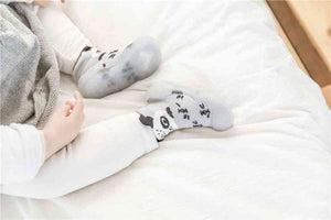 Spring Baby Sock Shoes - Panda