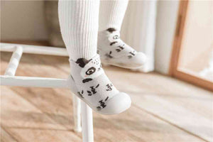 Spring Baby Sock Shoes - Panda