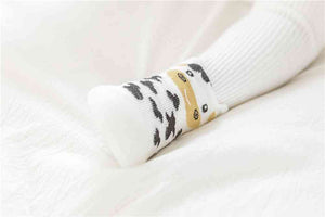 Spring Baby Sock Shoes - Cow