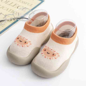 Spring Baby Sock Shoes - Happy Heart