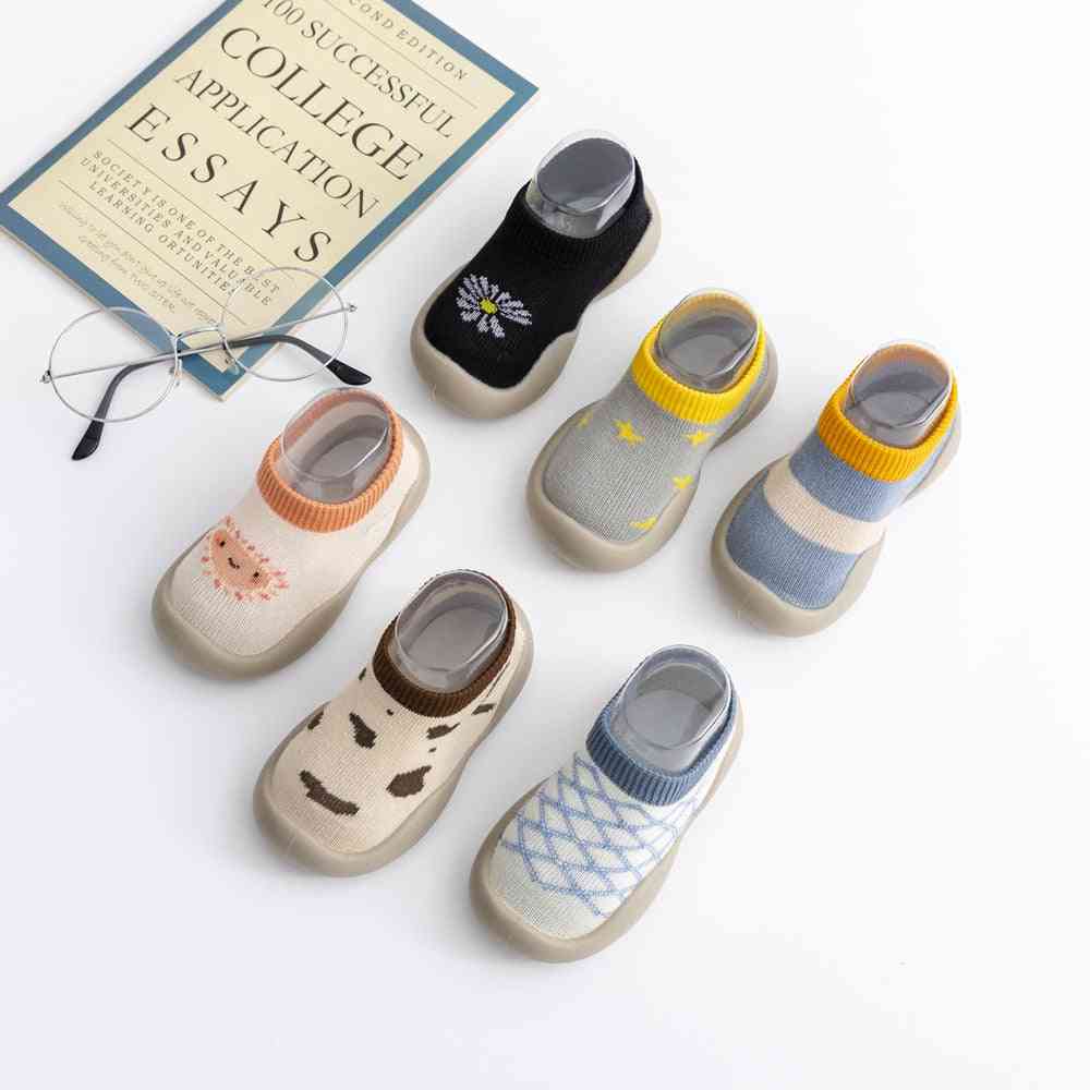 Spring Baby Sock Shoes - Modern Pattern