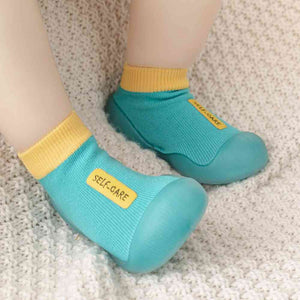 Premium Baby Sock Shoes - Baby Blue