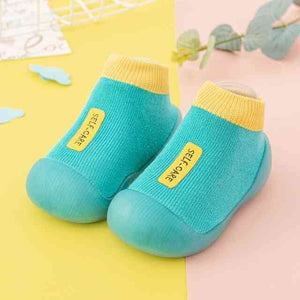 Open image in slideshow, Premium Baby Sock Shoes - Baby Blue
