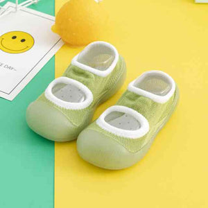 Spring Baby Sock Shoes - Green