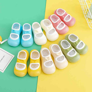Spring Baby Sock Shoes - Yellow