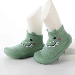 Open image in slideshow, Baby Pet Sock Shoes - Monster Green
