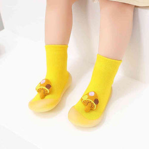 Baby Pet Sock Shoes - Mushroom