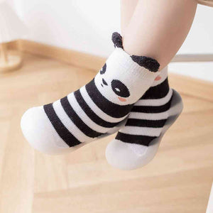 Winter Baby Sock Shoes - Panda Bear